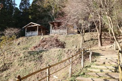 高台にある展望家族風呂